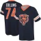 Aviante Collins Name & Number Game Day V-Neck T-Shirt - Navy