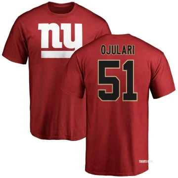 Azeez Ojulari Name & Number T-Shirt - Royal - Tshirtsedge