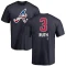 Babe Ruth Name and Number Banner Wave T-Shirt - Navy