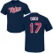 Bailey Ober Name & Number T-Shirt - Navy