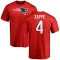 Bailey Zappe Name & Number T-Shirt - Red