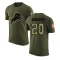 Barry Sanders Legend Salute to Service T-Shirt - Olive