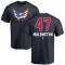 Beck Malenstyn Name and Number Banner Wave T-Shirt - Navy