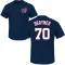 Ben Braymer Name & Number T-Shirt - Navy