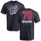 Ben Braymer Name and Number Banner Wave T-Shirt - Navy