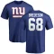 Ben Bredeson Name & Number T-Shirt - Royal