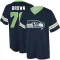 Ben Brown Name & Number Game Day V-Neck T-Shirt - Navy