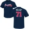 Ben Heller Name & Number T-Shirt - Navy