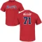 Ben Heller Name & Number T-Shirt - Red