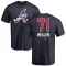 Ben Heller Name and Number Banner Wave T-Shirt - Navy