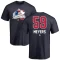 Ben Meyers Name and Number Banner Wave T-Shirt - Navy