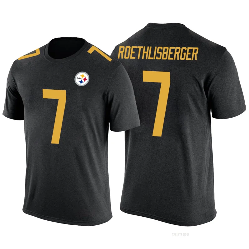 Ben Roethlisberger Legend Color Rush T-Shirt - Black - Tshirtsedge