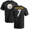 Ben Roethlisberger Name & Number T-Shirt - Black