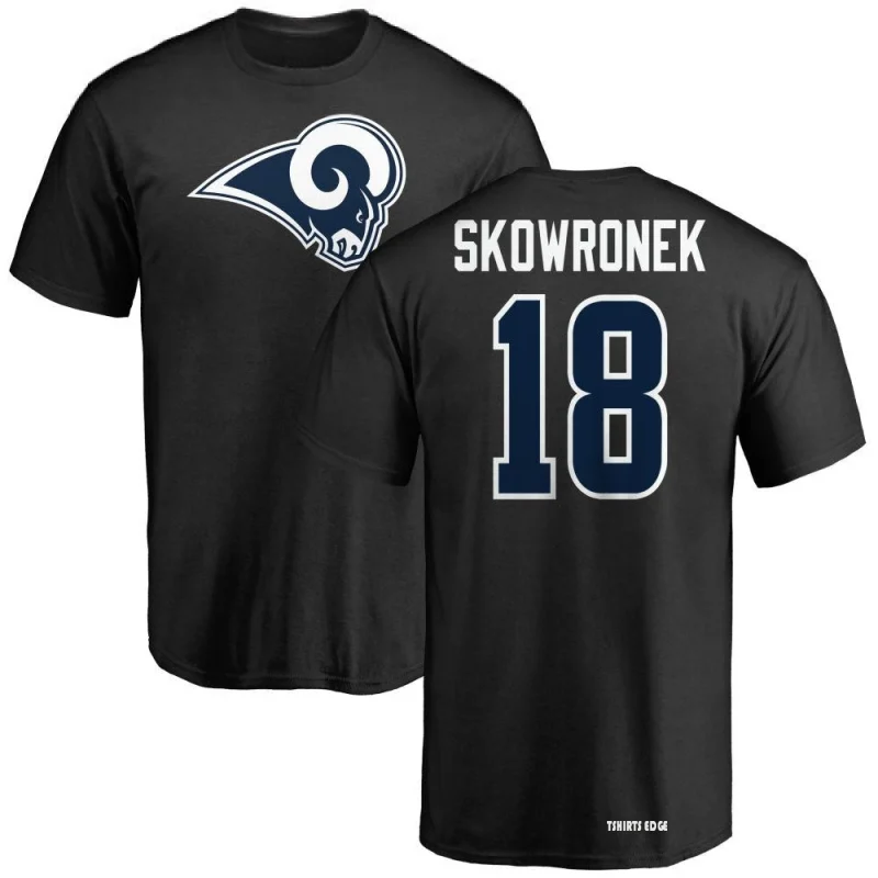 Ben Skowronek Name & Number T-Shirt - Black - Tshirtsedge