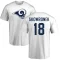 Ben Skowronek Name & Number T-Shirt - White