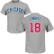 Ben Zobrist Name & Number T-Shirt - Gray