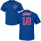 Ben Zobrist Name & Number T-Shirt - Royal