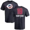 Benito Santiago Name and Number Banner Wave T-Shirt - Navy