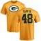 Benny Sapp III Name & Number T-Shirt - Gold