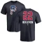 Bert Blyleven Name and Number Banner Wave T-Shirt - Navy