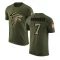 Bijan Robinson Legend Salute to Service T-Shirt - Olive