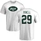 Bilal Powell Name & Number T-Shirt - White