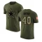 Bill Bates Legend Salute to Service T-Shirt - Olive