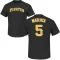 Bill Madlock Name & Number T-Shirt - Black