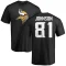 Bisi Johnson Name & Number T-Shirt - Black