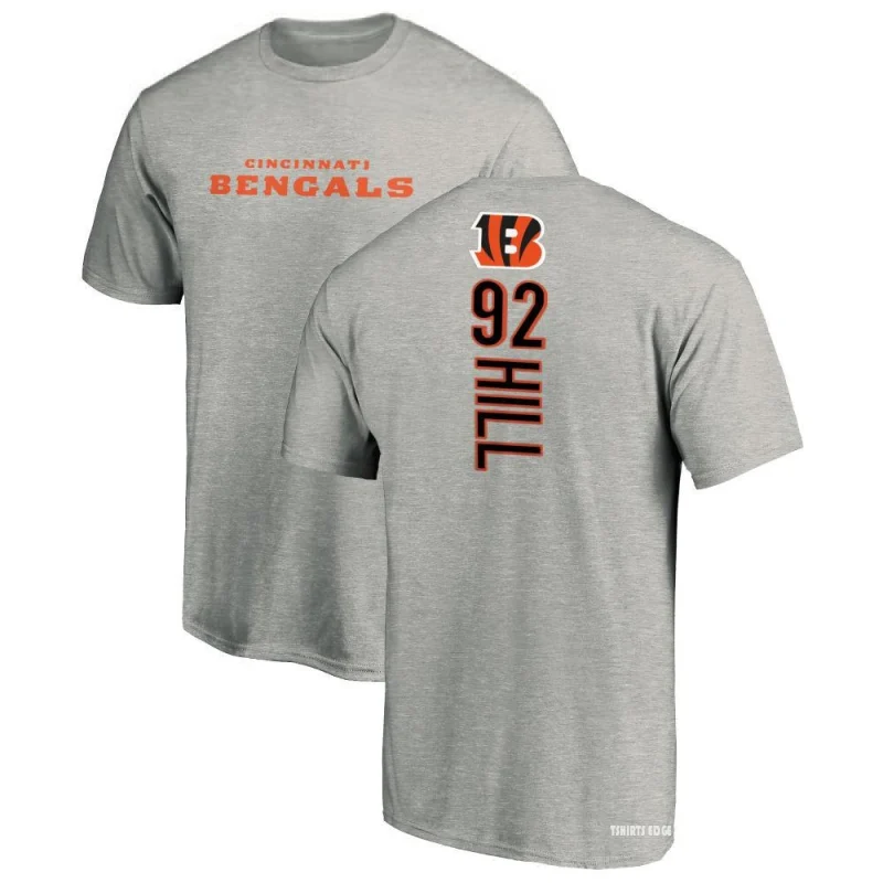 BJ Hill Backer T-Shirt - Ash - Tshirtsedge