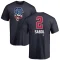 Blake Sabol Name and Number Banner Wave T-Shirt - Navy