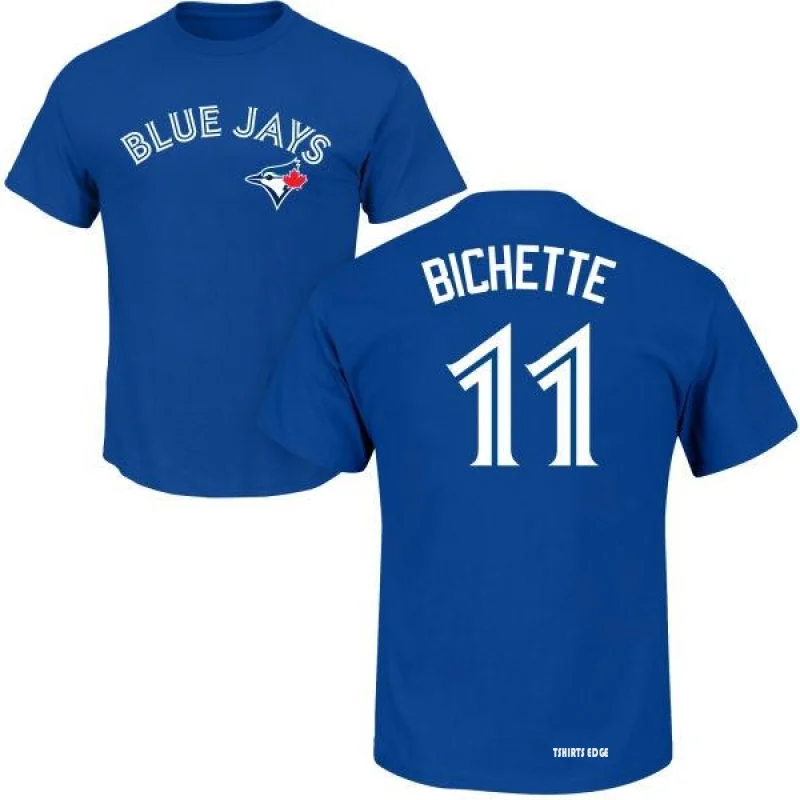 Bo Bichette Name & Number T-Shirt - Gray - Tshirtsedge