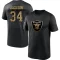 Bo Jackson 2020 Salute To Service Performance T-Shirt - Black