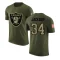 Bo Jackson Legend Salute to Service T-Shirt - Olive