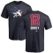 Bob Errey Name and Number Banner Wave T-Shirt - Navy