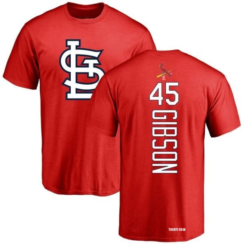 Bob Gibson Backer T-Shirt - Ash - Tshirtsedge