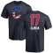 Bob Ojeda Name and Number Banner Wave T-Shirt - Navy