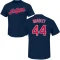 Bobby Bradley Name & Number T-Shirt - Navy