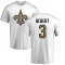 Bobby Hebert Name & Number T-Shirt - White