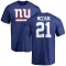 Bobby McCain Name & Number T-Shirt - Royal