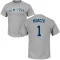 Bobby Murcer Name & Number T-Shirt - Gray