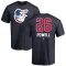 Boog Powell Name and Number Banner Wave T-Shirt - Navy