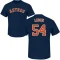 Brad Lidge Name & Number T-Shirt - Navy