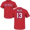 Brad Miller Name & Number T-Shirt - Red