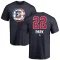 Brad Park Name and Number Banner Wave T-Shirt - Navy