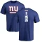 Brad Wing Backer T-Shirt - Royal