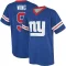 Brad Wing Name & Number Game Day V-Neck T-Shirt - Royal