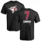 Bradley Zimmer Name and Number Banner Wave T-Shirt - Black