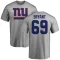 Brandin Bryant Name & Number T-Shirt - Ash