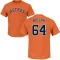 Brandon Bielak Name & Number T-Shirt - Orange